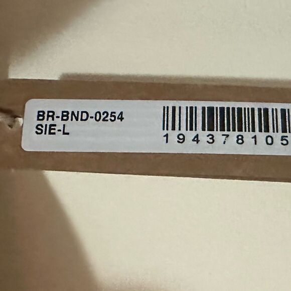 NWT SKIMS Sheer Sculpt Bandeau Neutral In Sienna With Straps Bralette - Picture 10 of 10